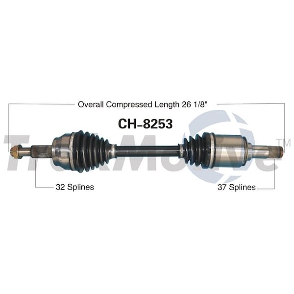 Surtrack Axle Cv Axle Shaft, Ch-8253 CH-8253 - main